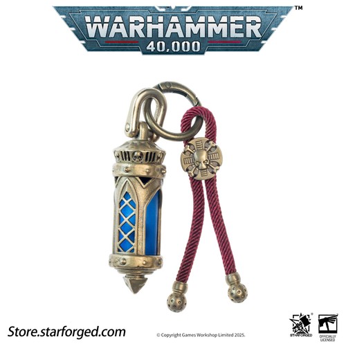 Pendentif reliquaire Starforged Warhammer 40K Space Marine Adeptus Martyrs Astartes - Photo 23/24