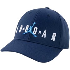 NEW Kids Youth 18/20 NIKE Air Jordan Jumpman Logo Rise Club Hat Cap Blue Adjust