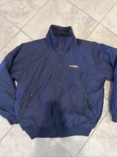 Carmax Blue Full Zip Long Sleeve Jacket Employee Uniform Women's Large