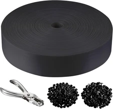 Chain Link Fence Privacy Strip 246 ft with 200 Clasps & Hole Punch #R025