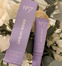 No7 Good Intent Glow Guard SPF 30 Hyaluronic Acid Full Size 50ml New & Boxed