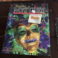 University Games Boardgame Murder at Mardi Gras Box SW (New)