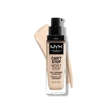 CHOICE OF COLOR NYX Can't Stop Won't Stop Full Cover Foundation Long Wear Nib