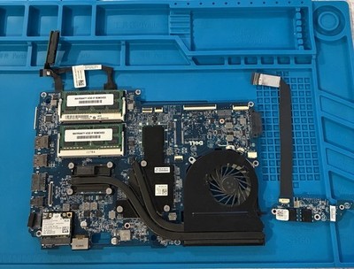 Dell XPS 15Z Model P12F Motherboard and IO Assembly Complete