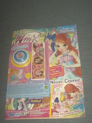 WINX CLUB COMIC BOOKLET NO.14 + HAIR CHALK