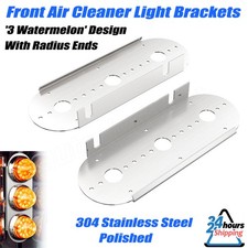 (PAIR) For Peterbilt -3 Radius Watermelon Air...