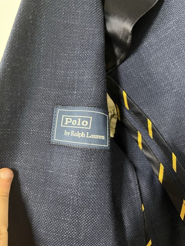 Polo Ralph Lauren Soft Stretch Twill Boys Blazer Size 8 - $295 retail - Picture 10 of 11