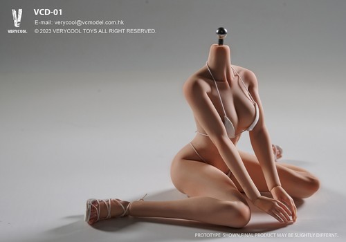 VERYCOOL 1/6 pecho medio estándar universal mujer cuerpo silicona VCD -01ABC - Imagen 9 de 39