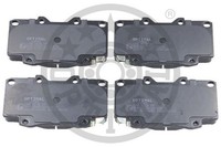 Optimal BP-12543 BremsklöTze, BremsbeläGe Vorne FüR Toyota Fortuner (_N5_, _N6_)