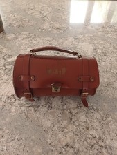 Crown Green Leather Bowls Bag