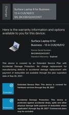 Microsoft Surface Laptop 6 for Business (Model 2033)