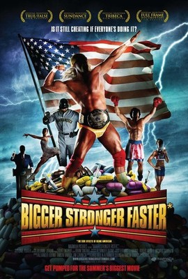Bigger Stronger Faster 2008 6 Filmposter Kunstdruck gerahmt ModernStyle Edition