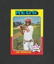 1975 Topps Joe Morgan #180 ~~ Reds HOF ~~ MVP ~~ Sharp Card!