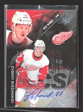 2018 Upper Deck SPx Hockey Evgeny Svechnikov #R-ES 094/199 Auto