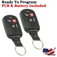 2 For 2003 2004 2005 2006 Hyundai Santa Fe Keyless Remote Key Fob OSLOKA-221T