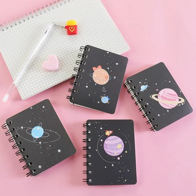 Mini Notizbuch Tagebuch Kawaii Planer Schulbüro Notizblock klein