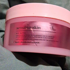 Bath Body Works Sensitive Skin Body Butter, Lightly Fragranced w/ Oatmeal