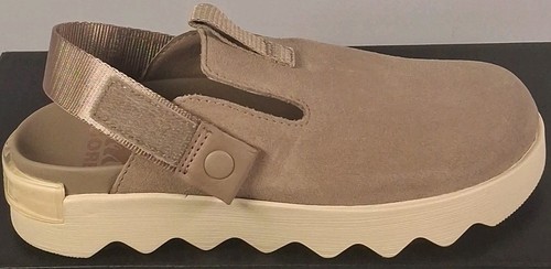 Sorel Women's 8 Viibe Clogs, Omega Taupe/Honey White