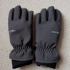 HEAD Men s Waterproof Hybrid Gloves Sensatec Gray Size Small