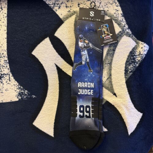 NWT Strideline MLB New York Yankees Baseball Aaron Judge Size M/L Socks