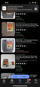 Iron Tank (Nintendo NES) Complete in Box GOOD Shape