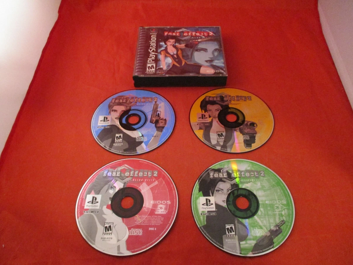 Fear Effect 2: Retro Helix – Sony PS1 – PAL – Neuf Sous Blister