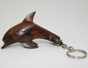 wooden dolphin