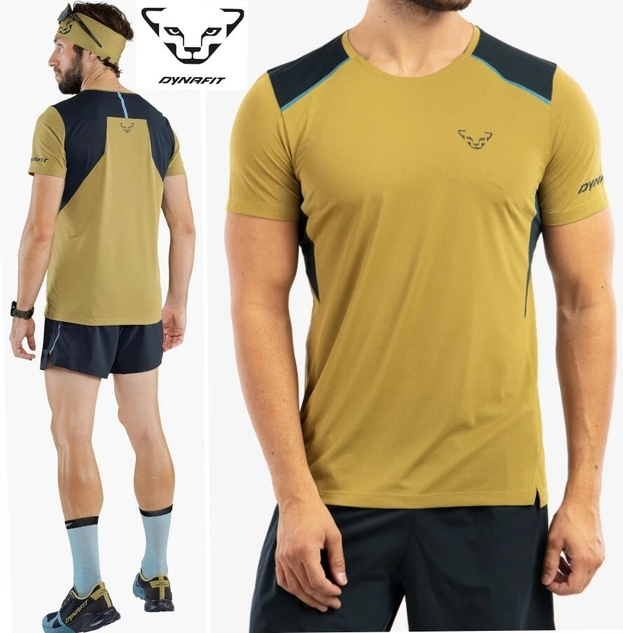 DYNAFIT sky trail running shirt anti odor ultralight breathable wicking mens XS