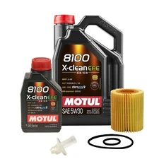 6L Motul 8100 X-CLEAN EFE 5W30 Wix Filter Engine Motor Oil Change Kit API SN