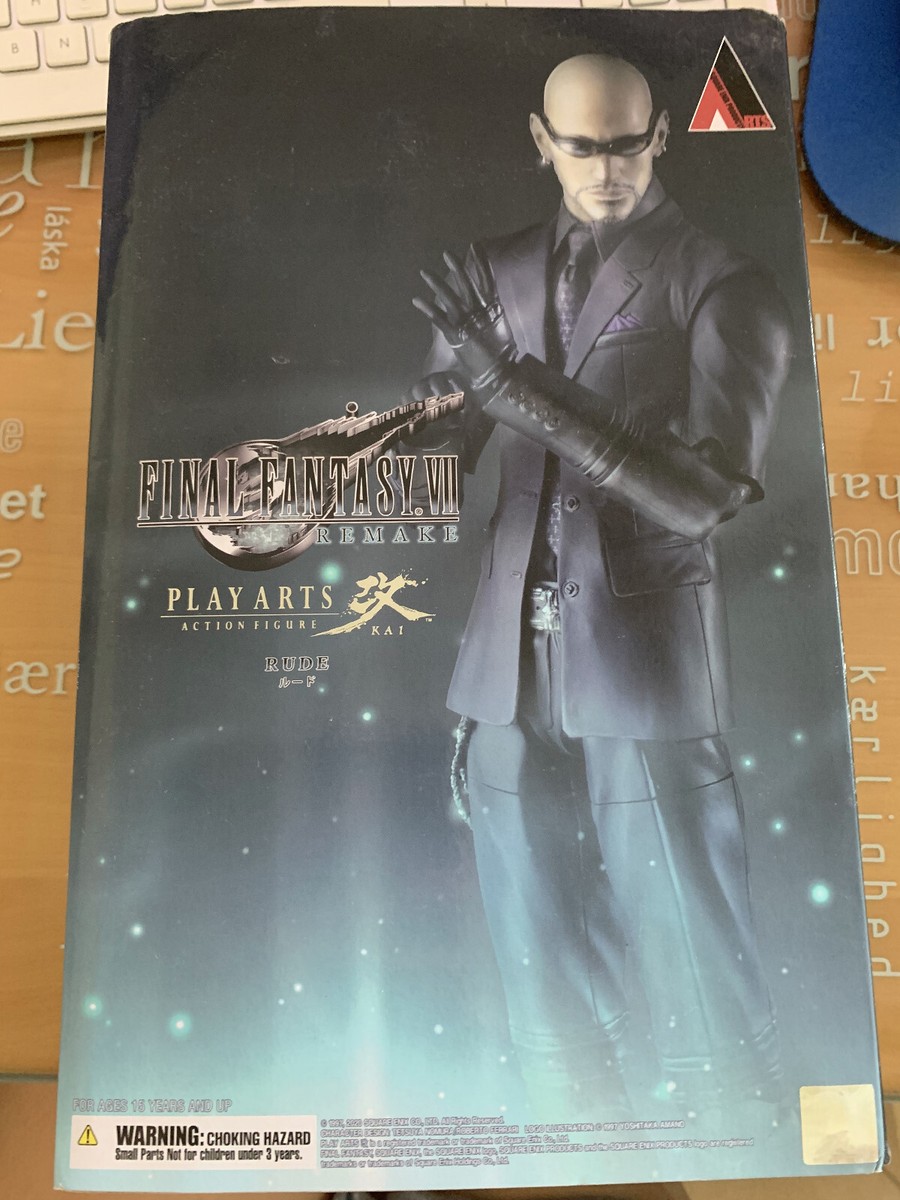 Figurine Play Arts Kai – Rude – Final Fantasy VII Remake – Neuve