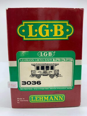 G Gauge LGB Lehmann The Big Train Model Passenger Car Circus