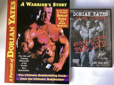 New-RARE COLLECTABLE Dorian Yates Book & DVD -ideal gift