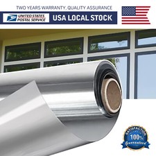 Mirror Reflective One Way Privacy Window Film Glass Tint Anti UV For Home Office