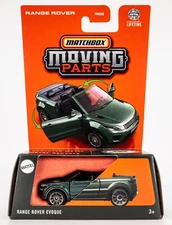 2025 Matchbox Moving Parts #22 Range Rover Evoque AINTREE GREEN METALLIC | FSC