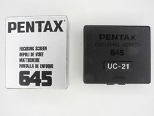 Pentax Focusing Screen Type UC-21 For Pentax 645 w/ Case / Box / Tweezers