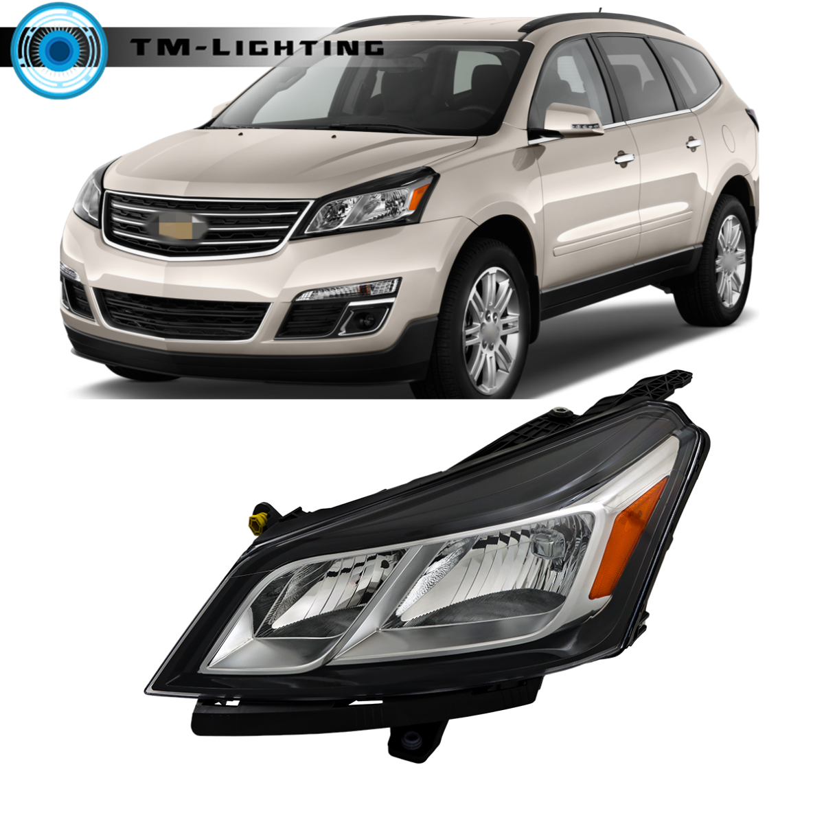 For Chevy Traverse 2013 2014 2015 2016 2017 Headlight Driver Side ...