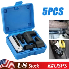 5PCS Oxygen Sensor Socket O2 Wrench Set Vacuum 3/8"