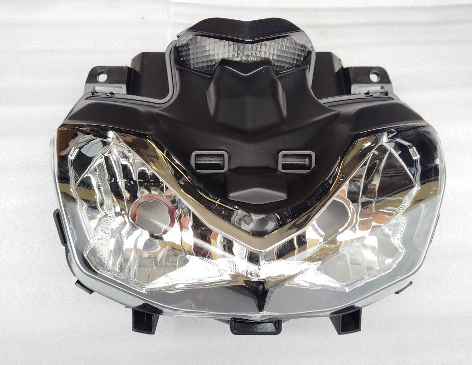 Bloc optique avant ZR900B transparent et robuste pour moto Z900 2017-2019
