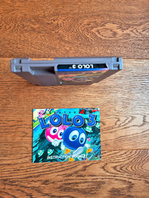 Adventures Of Lolo 3 - PAL B FRG per Nintendo NES con scatola originale e istruzioni PAL CIB