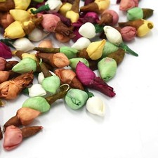 Sola Wood Artificial Flower Multicolor - Multi Fashionable - Pack of 100 Pieces