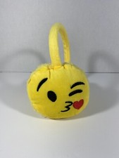 Emoji Earmuffs Yellow Kissing