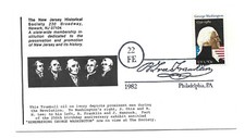1952 George Washington LGS NJ Historical Soc. unofficial FDC Philadelphia, PA