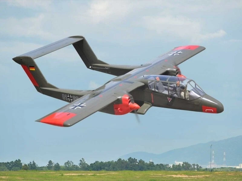 Pichler OV-10 Bronco 1800mm Flugmodell in Holzbauweise ARF - C9118 - Bild 4 von 4