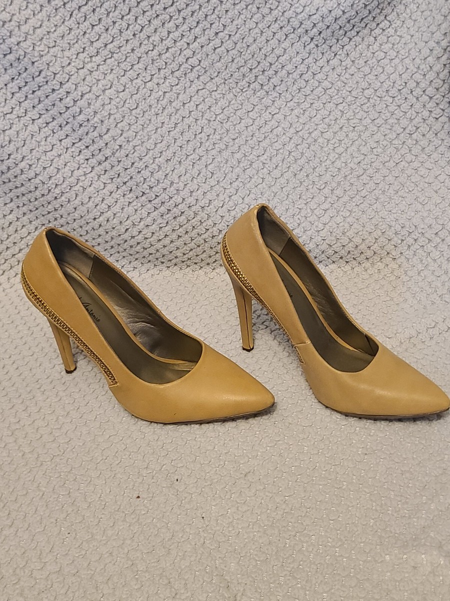 Michael Antonio Zipper Accent Heels | eBay
