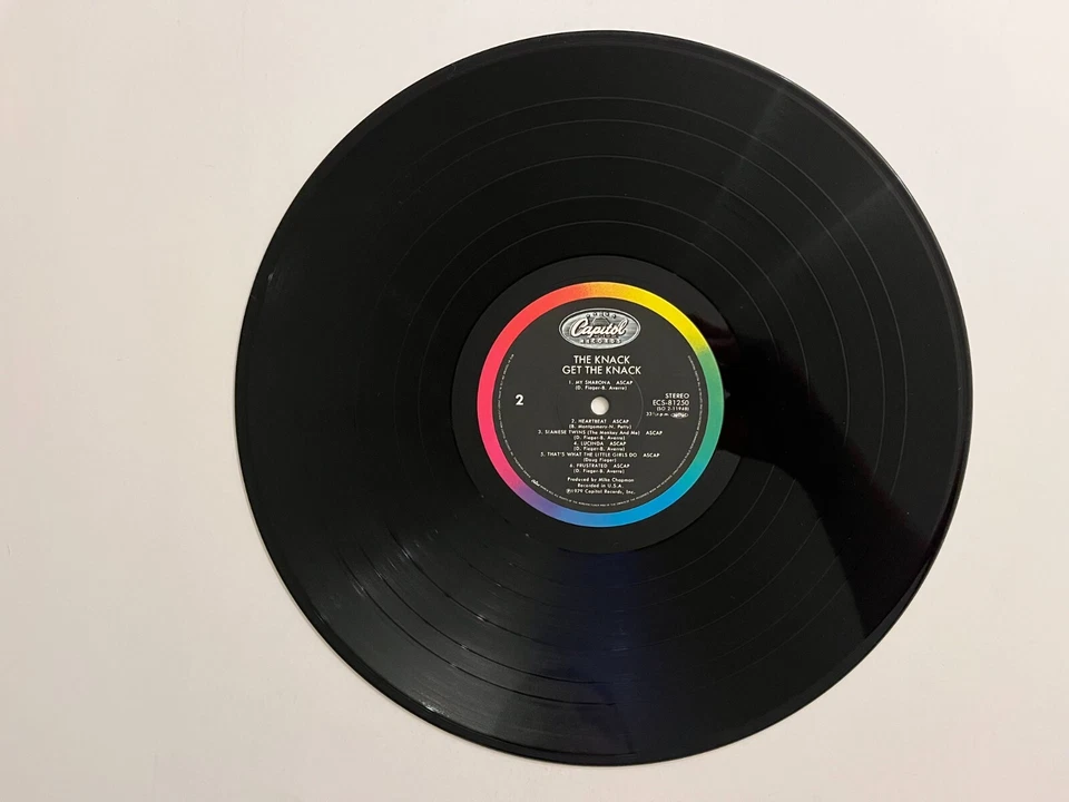 The Knack - Get The Knack - JAPAN VINYL - Insert OBI - ECS-81250 - Image 4 of 4