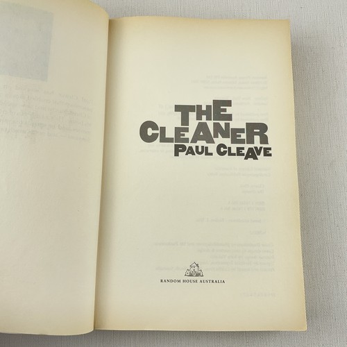The Cleaner by Paul Cleave Paperback Book 9781741665666 - Picture 11 of 13