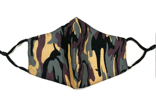 Unisex 100% Cotton 3 Layers Face Cover Mask Washable Reusable Breathable Dust - Picture 36 of 75