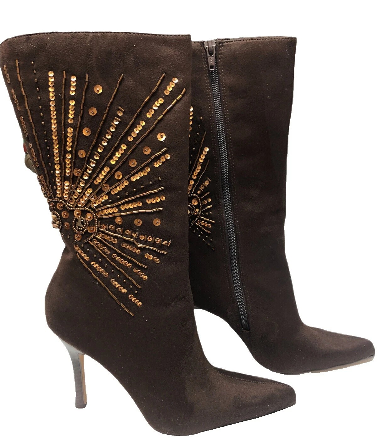 Botas de ante para mujer Anne Michelle