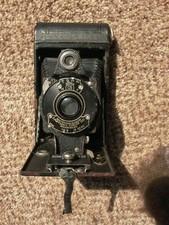 Kodak No.2 Folding Hawkeye Model B 120 rollfim 6x9cm negative size T,B,25-50 f/8