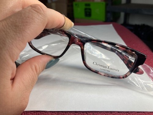 CHRISTIAN LACROIX #CL1042 WOMEN'S AMARANTE792 EYEGLASS FRAMES 52-15-135 (00) - Picture 8 of 12